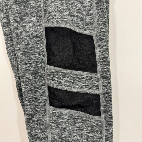 Beyond Yoga High Waist Mesh Panel Leggings Spacedye Grey - Picture 3 of 10